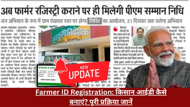 Farmer ID Registration 2025: ऑनलाइन आवेदन, पात्रता और लाभ