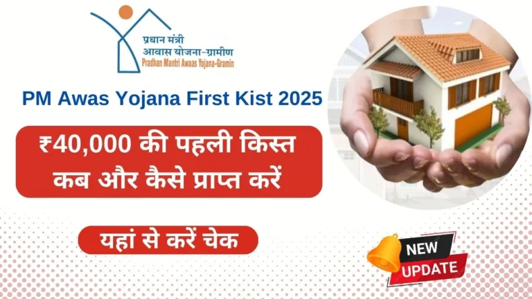 PM Awas Yojana First Kist 2025