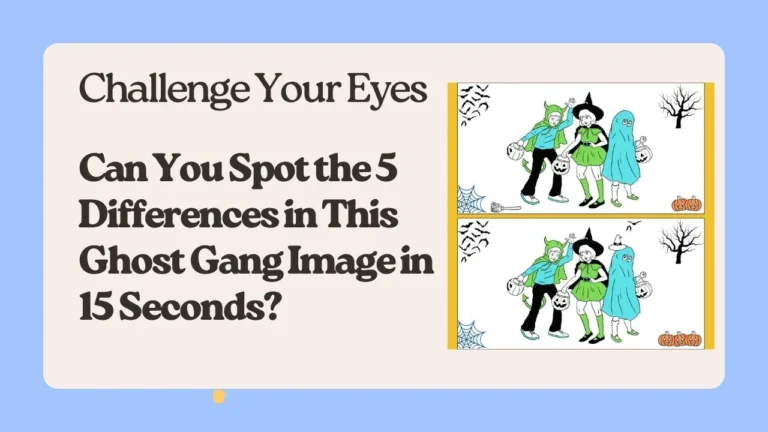 Spot the 5 Differences