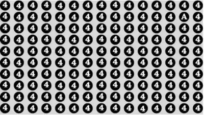 spot the letter A