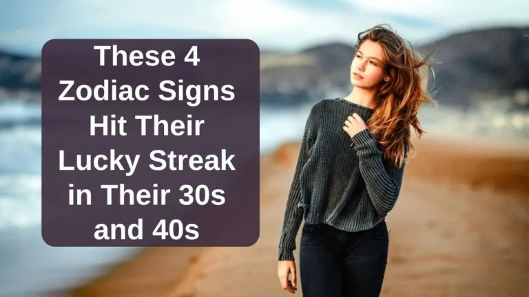 zodiac signs that get lucky in 30s